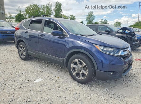 5J6RW2H81KA000995 2019 HONDA CR-V Синий Вид спереди