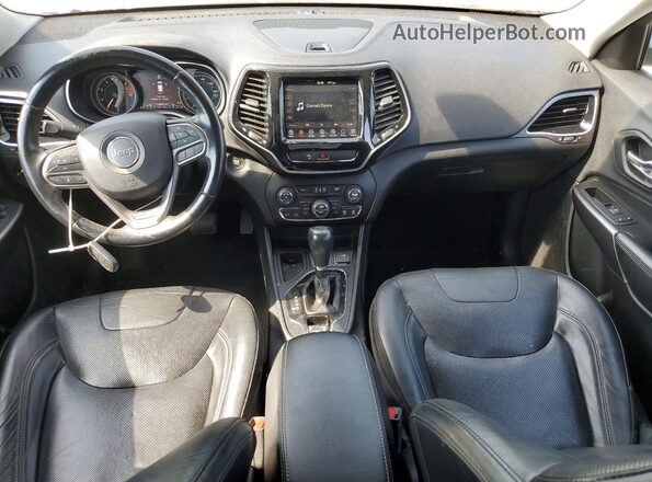 1C4PJLDB6KD357042 2019 JEEP CHEROKEE White Widok zestawu wskaźników