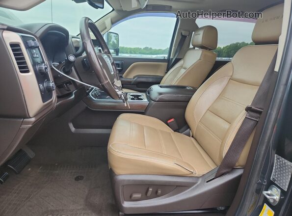 1GT42YEYXJF130861 2018 GMC SIERRA Black Widok deski rozdzielczej