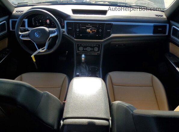 1V2WE2CA4PC212547 2023 VOLKSWAGEN ATLAS Black Вид щитка приладів