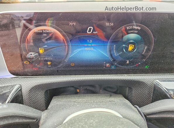 WDD3G4EB4KW017884 2019 MERCEDES-BENZ A Red Rear seats view
