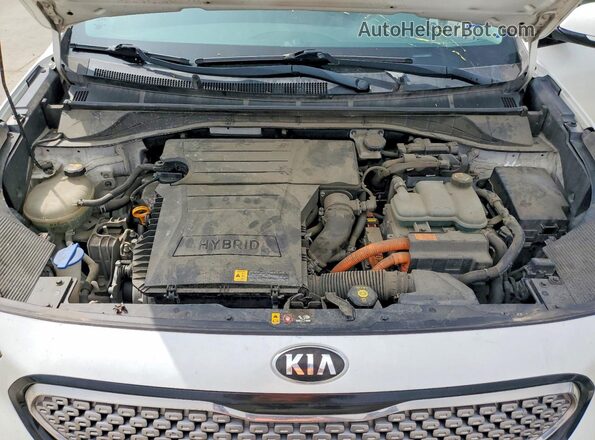 KNDCC3LC4H5063659 2017 KIA NIRO White 