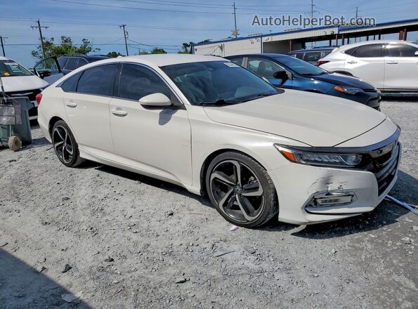 1HGCV1F39LA057884 2020 HONDA ACCORD White 