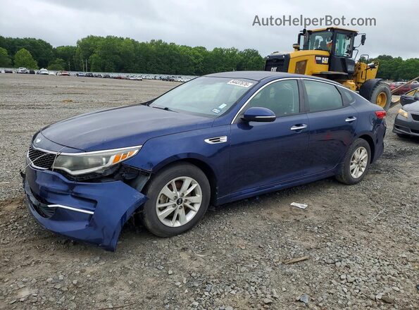 5XXGT4L31JG219987 2018 KIA OPTIMA Blue 