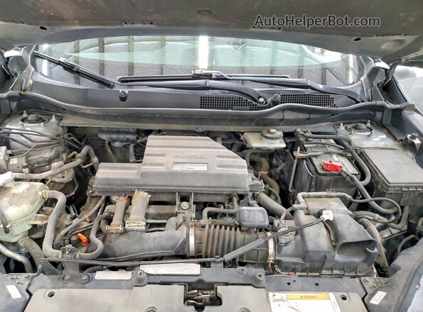 5J6RW2H50HL042304 2017 HONDA CR-V Silver VIN sticker view