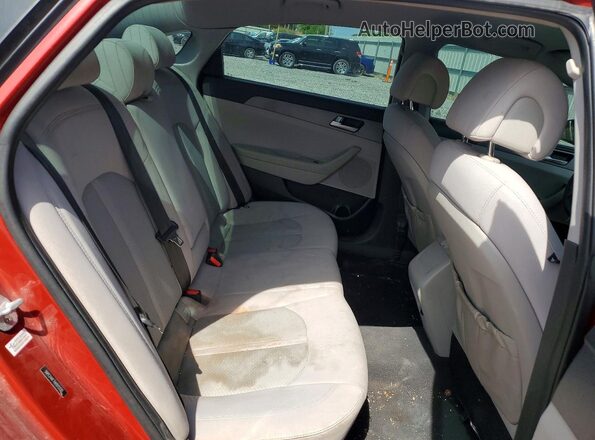5NPE24AF7HH515330 2017 HYUNDAI SONATA Red 