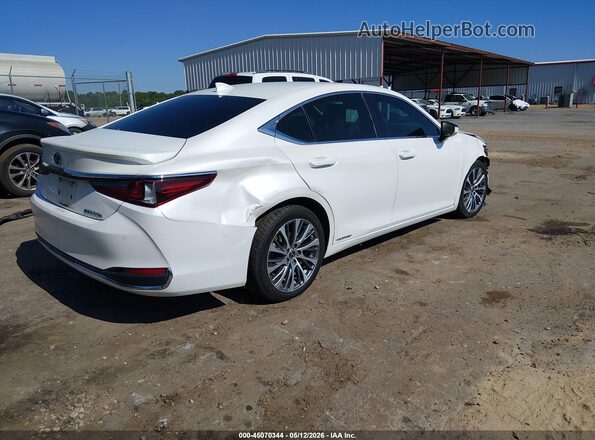 58AB21B19KU004367 2019 LEXUS ES 300H White Tył prawy