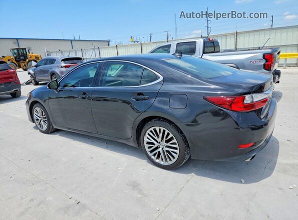 58ABK1GG2GU011777 2016 LEXUS ES Black Trasero izquierdo