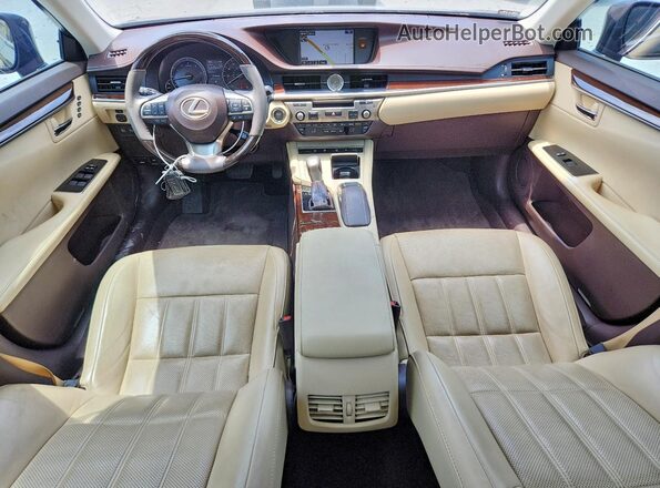 58ABK1GG2GU011777 2016 LEXUS ES Black Vista del salpicadero