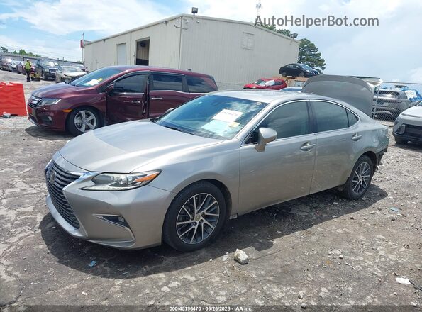 58ABK1GG2HU048586 2017 LEXUS ES 350 Gray Vista tres cuartos delantera izquierda
