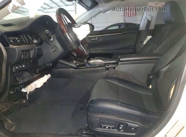 58ABK1GG2HU079451 2017 LEXUS ES Белый Вид салона спереди