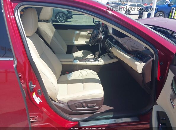 58ABK1GG3HU077885 2017 LEXUS ES 350 Red 
