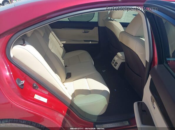 58ABK1GG3HU077885 2017 LEXUS ES 350 Red 