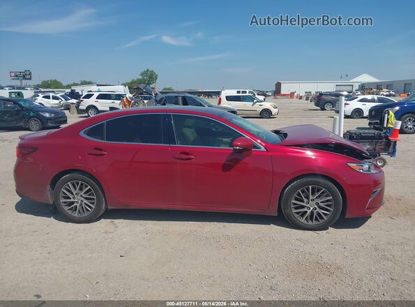 58ABK1GG3HU077885 2017 LEXUS ES 350 Red 