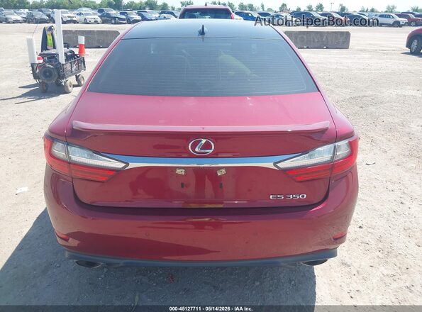 58ABK1GG3HU077885 2017 LEXUS ES 350 Red 