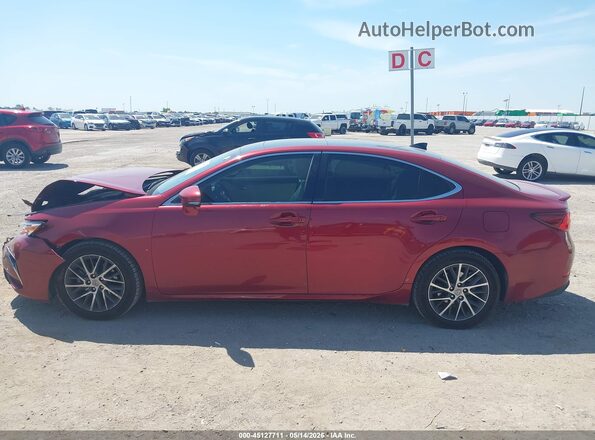 58ABK1GG3HU077885 2017 LEXUS ES 350 Red 