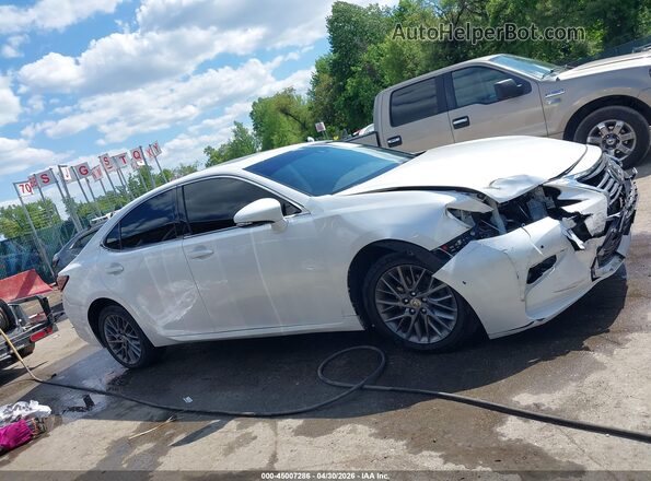 58ABK1GG3JU094479 2018 LEXUS ES 350 White Vista interior trasera