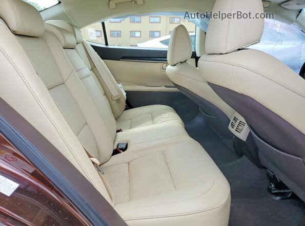 58ABK1GG4HU078530 2017 LEXUS ES Brown Widok tylnych siedzeń