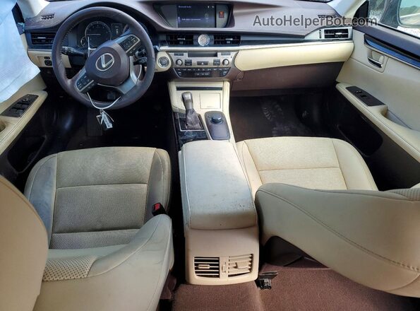 58ABK1GG4HU078530 2017 LEXUS ES Brown Widok deski rozdzielczej