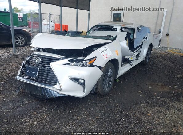 58ABK1GG4JU101424 2018 LEXUS ES 350 Белый Передняя левая четверть