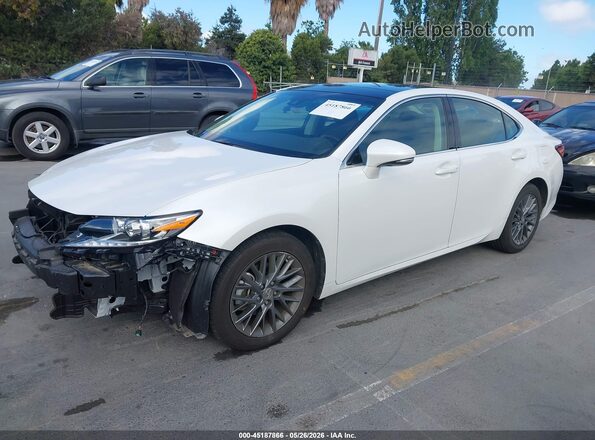 58ABK1GG6JU090958 2018 LEXUS ES 350 White Przód lewy