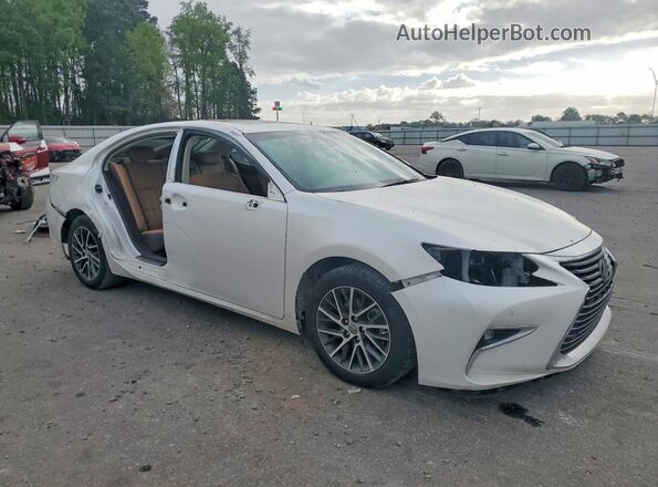 58ABK1GG6JU097652 2018 LEXUS ES White Delantero derecho