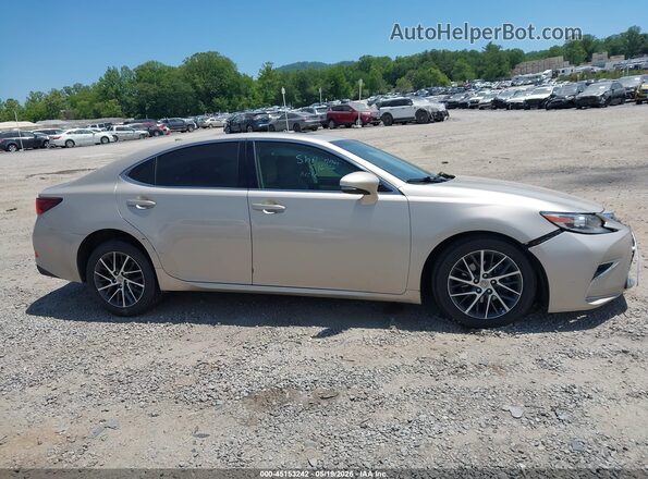 58ABK1GG9GU001876 2016 LEXUS ES 350 Gold Widok wnętrza z tyłu