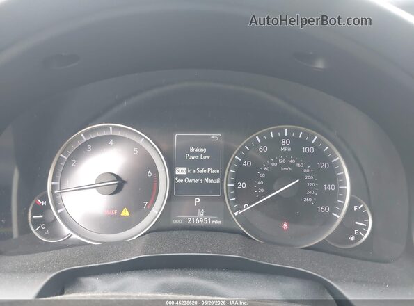 58ABK1GG9GU035381 2016 LEXUS ES 350 Серебряный Вид задних сидений