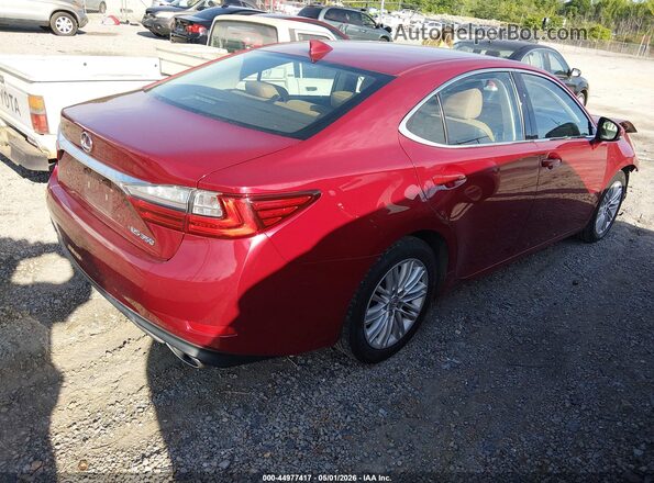 58ABK1GGXHU072750 2017 LEXUS ES 350 Burgundy 