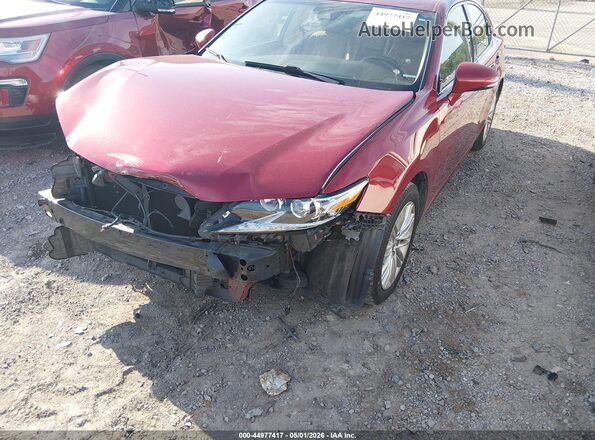58ABK1GGXHU072750 2017 LEXUS ES 350 Burgundy 