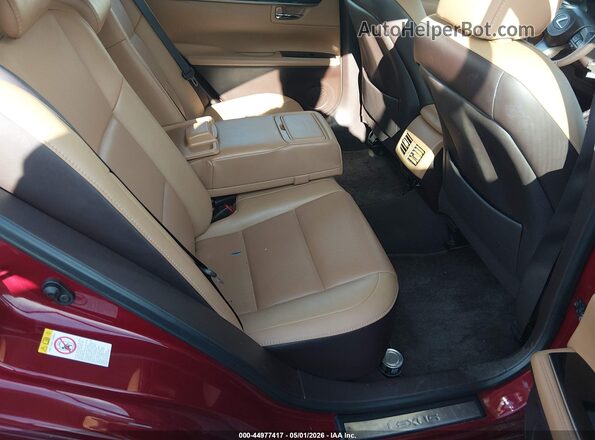 58ABK1GGXHU072750 2017 LEXUS ES 350 Burgundy 