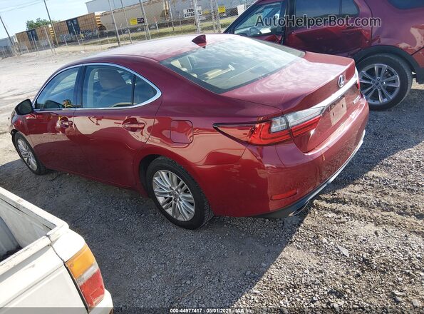 58ABK1GGXHU072750 2017 LEXUS ES 350 Burgundy 