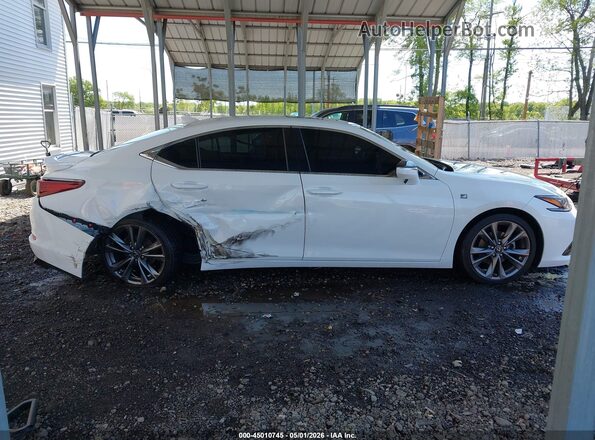 58ABZ1B12KU008725 2019 LEXUS ES 350 White Rear interior view