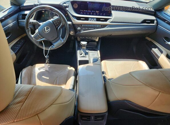 58ABZ1B13KU007826 2019 LEXUS ES White Dashboard view