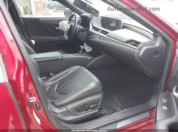 58ABZ1B13KU026828 2019 LEXUS ES 350 Red Widok wnętrza z przodu