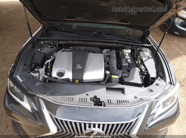 58ABZ1B17KU008722 2019 LEXUS ES 350 Black Widok z tyłu