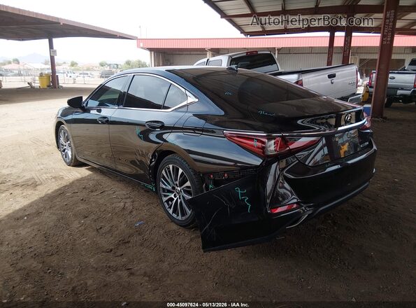 58ABZ1B17KU008722 2019 LEXUS ES 350 Black Widok z przodu
