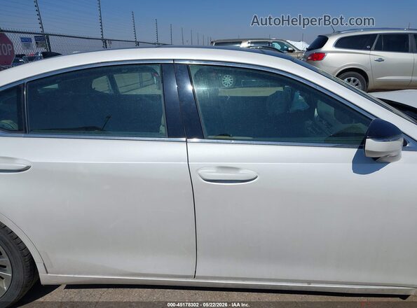 58ABZ1B17KU036827 2019 LEXUS ES 350 White Սալոնի հետևի տեսք