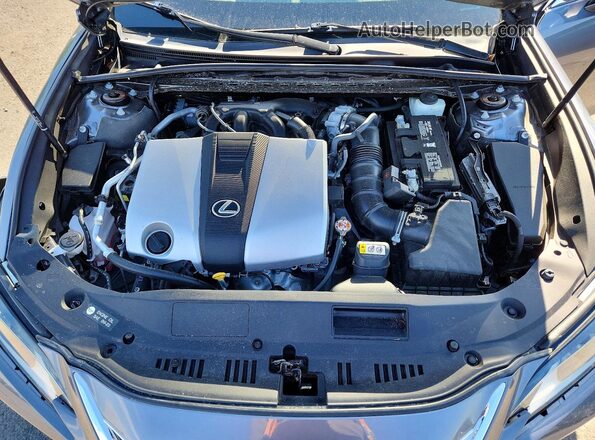58ABZ1B18KU017719 2019 LEXUS ES Серый Вид задней части салона