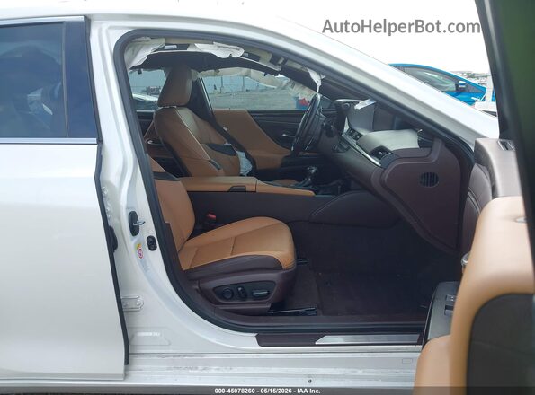 58ABZ1B18KU033273 2019 LEXUS ES 350 White Vista interior delantera