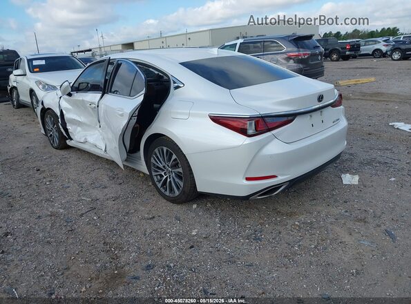 58ABZ1B18KU033273 2019 LEXUS ES 350 White Trasero izquierdo