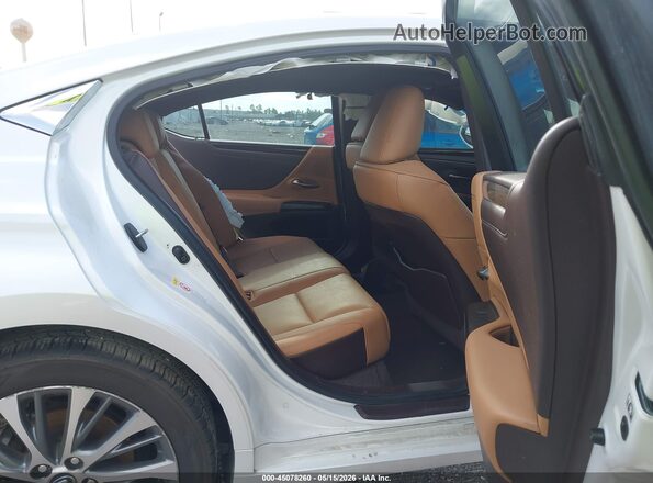 58ABZ1B18KU033273 2019 LEXUS ES 350 White Vista de la etiqueta del VIN