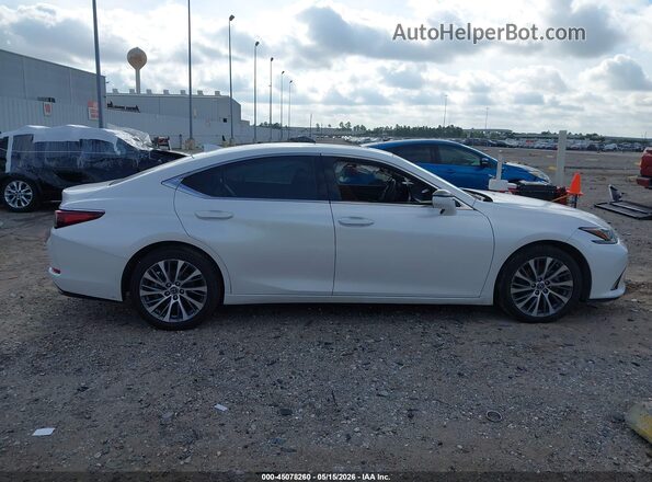 58ABZ1B18KU033273 2019 LEXUS ES 350 White Vista interior trasera