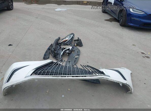 58ABZ1B19KU039843 2019 LEXUS ES 350 White Instrument cluster view