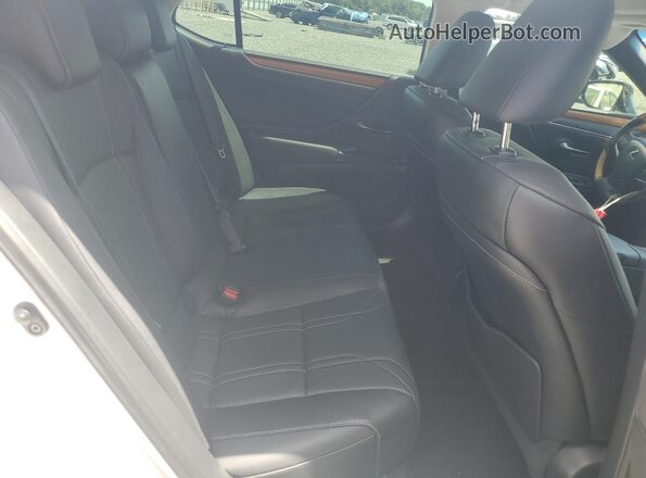 58ABZ1B1XKU030228 2019 LEXUS ES White Вид задніх сидінь