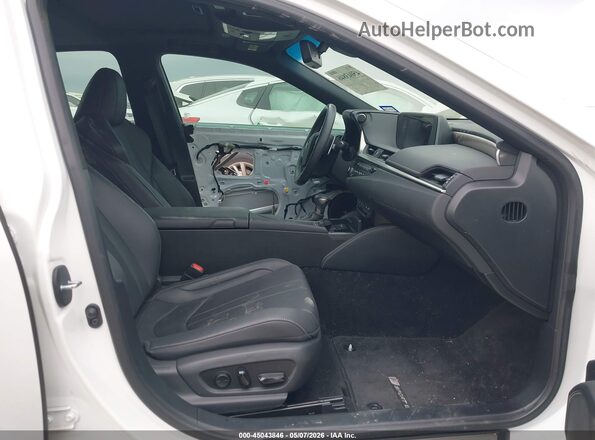 58ABZ1B1XKU051189 2019 LEXUS ES 350 White Widok wnętrza z przodu