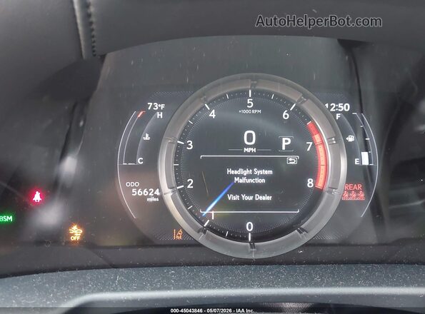 58ABZ1B1XKU051189 2019 LEXUS ES 350 White Widok tylnych siedzeń
