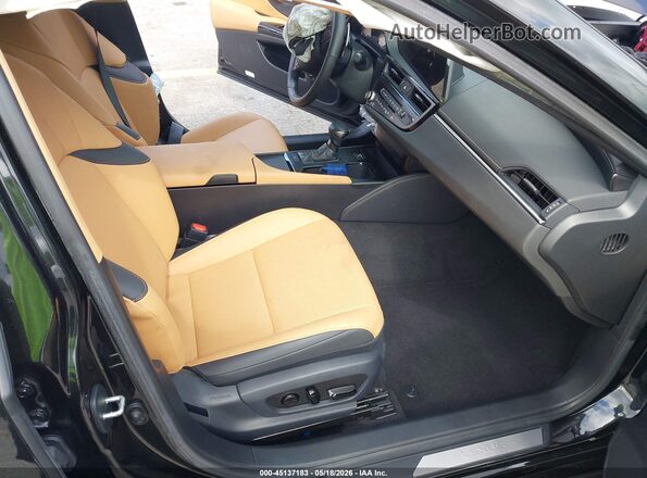 58ACZ1B10PU146307 2023 LEXUS ES 350 Black წინა სალონის ხედი