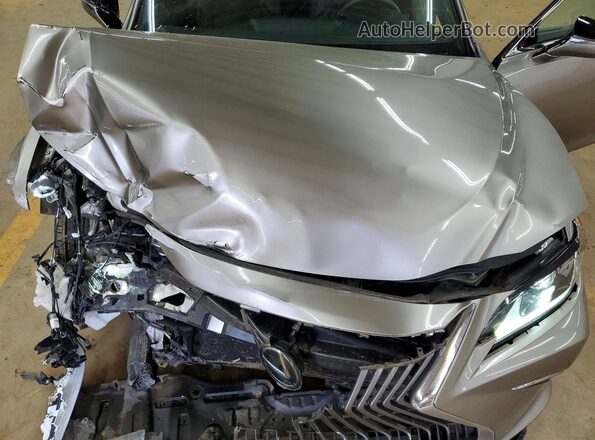 58ACZ1B12LU080921 2020 LEXUS ES Silver Widok wnętrza z tyłu
