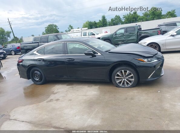58ACZ1B12MU107181 2021 LEXUS ES 350 Черный Вид задней части салона